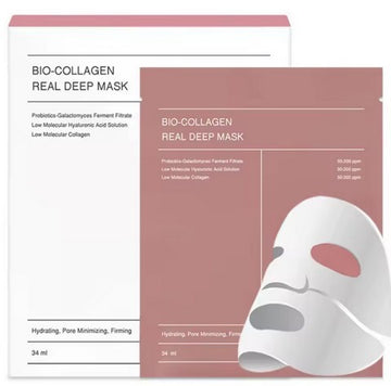 Bio Collagen djupverkande ansiktsmask, 4 st.